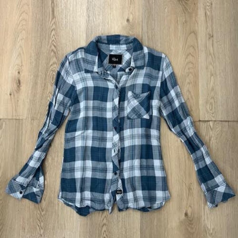Rails Plaid Button Down